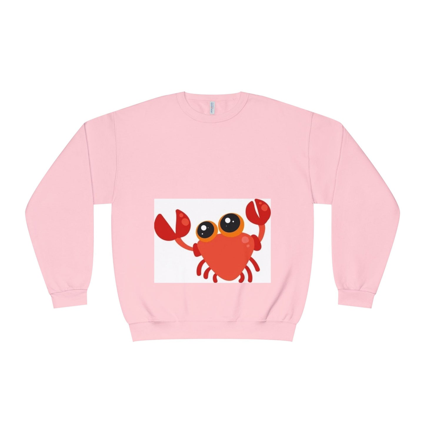 Cute Crab Graphic Unisex Crewneck Sweatshirt