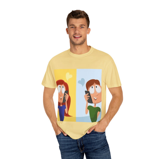 Cute Conversations Unisex Garment-Dyed T-Shirt