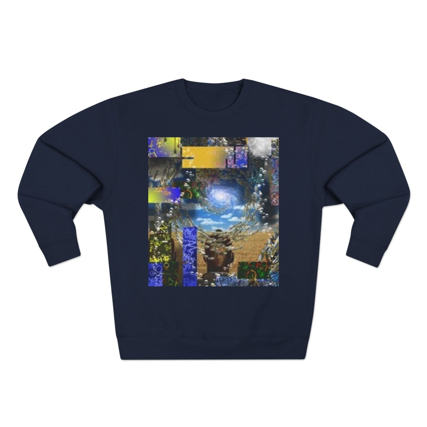 Cosmic Adventure Unisex Crewneck Sweatshirt - Unique Art Print
