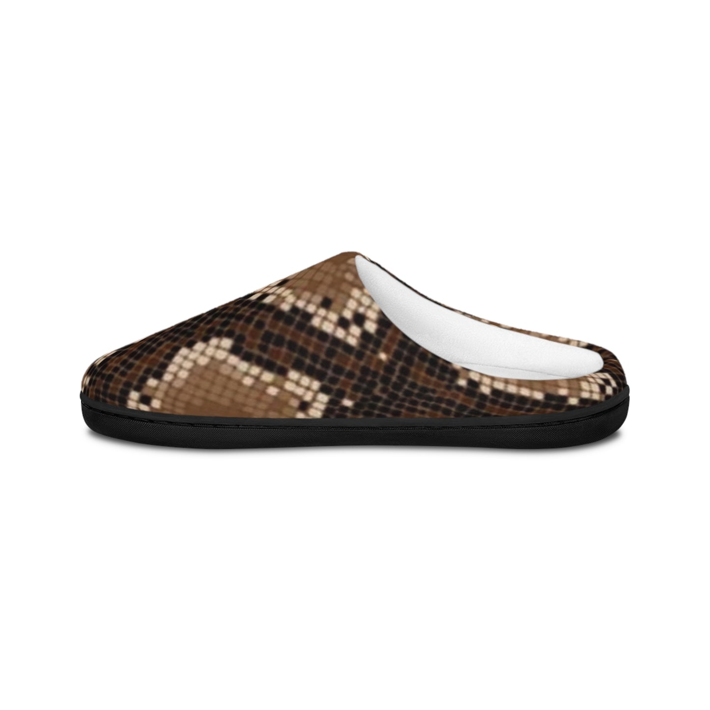 Stylish Python Print Men's Indoor Slippers - Cozy and Chic Footwear