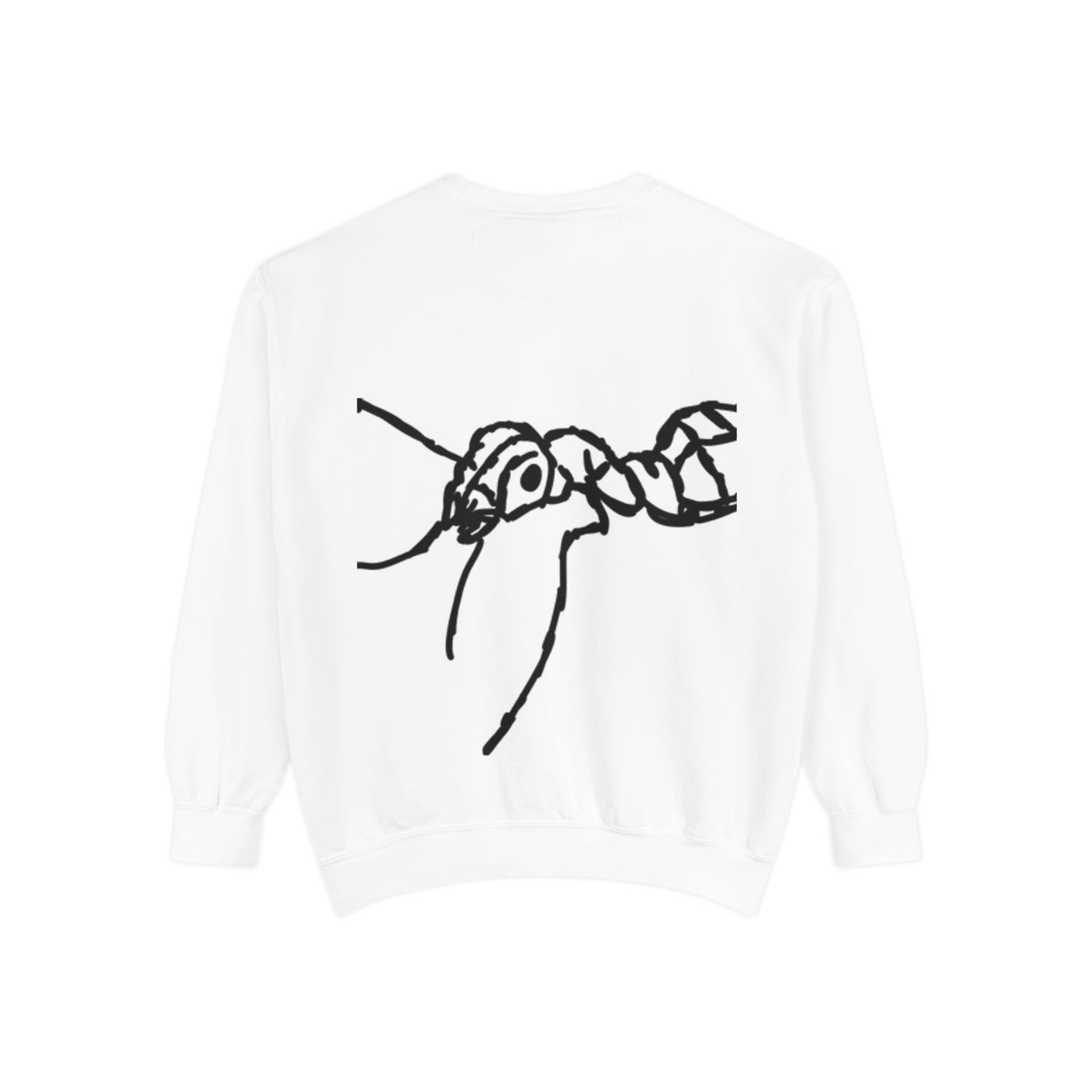Ant-Inspired Unisex Garment-Dyed Sweatshirt - Unique Nature Lover Gift