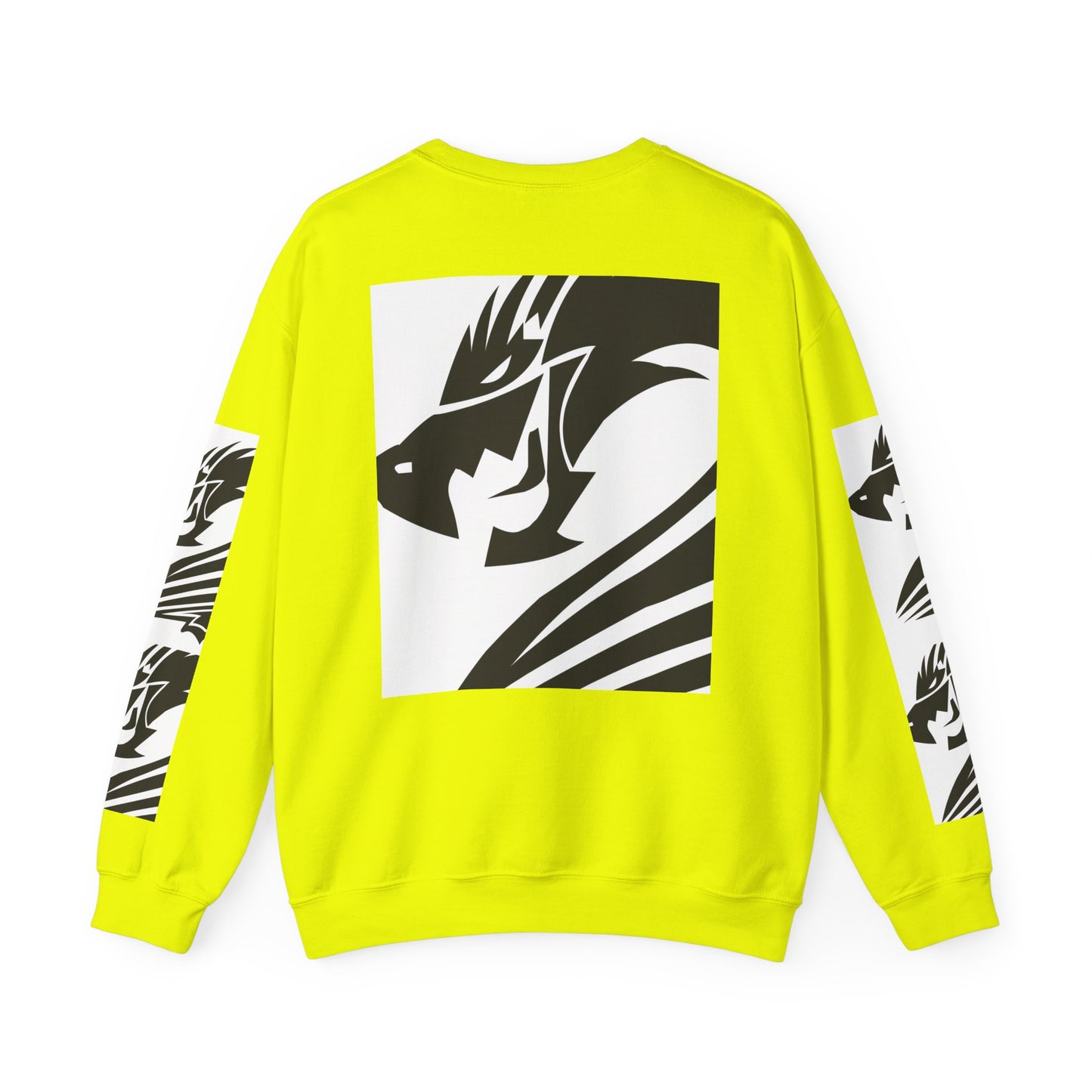 Dragon Graphic Unisex Heavy Blend Sweatshirt - Cozy and Stylish for Fantasy Enthusiasts