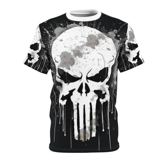 Skull Graphic Unisex Tee - Edgy Streetwear for Rock & Metal Fans