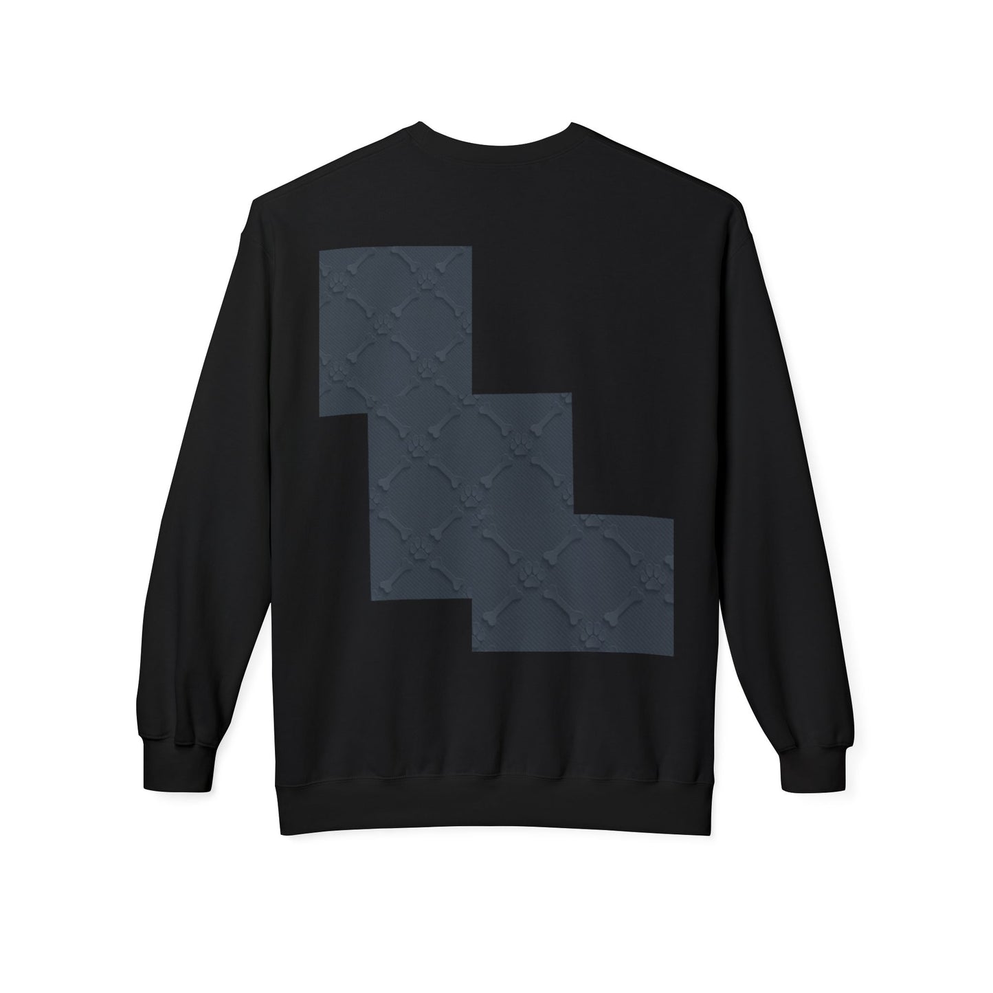 Minimalist Pet-Themed Crewneck Sweatshirt for Animal Lovers
