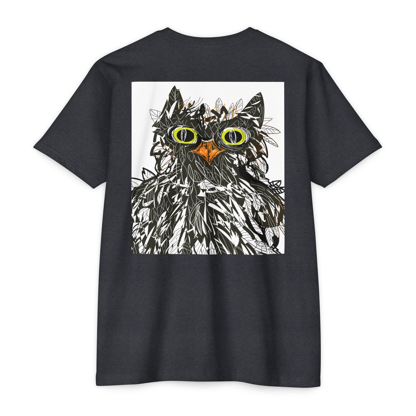 Whimsical Cat Graphic Unisex T-Shirt - Fun & Artsy Apparel