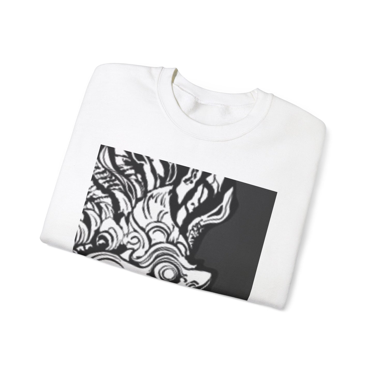Bold Graphic Crewneck Sweatshirt - Unisex Heavy Blend™ - Perfect for Streetwear and Casual Outings