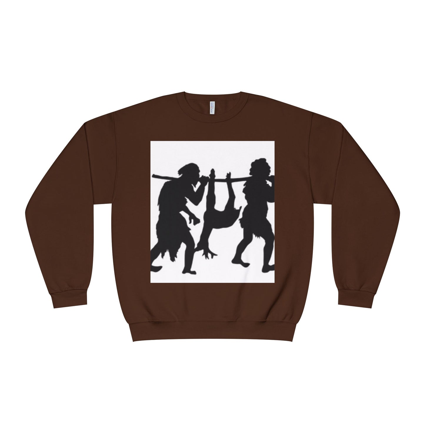 Caveman Humor Unisex Crewneck Sweatshirt - Fun Graphic Design