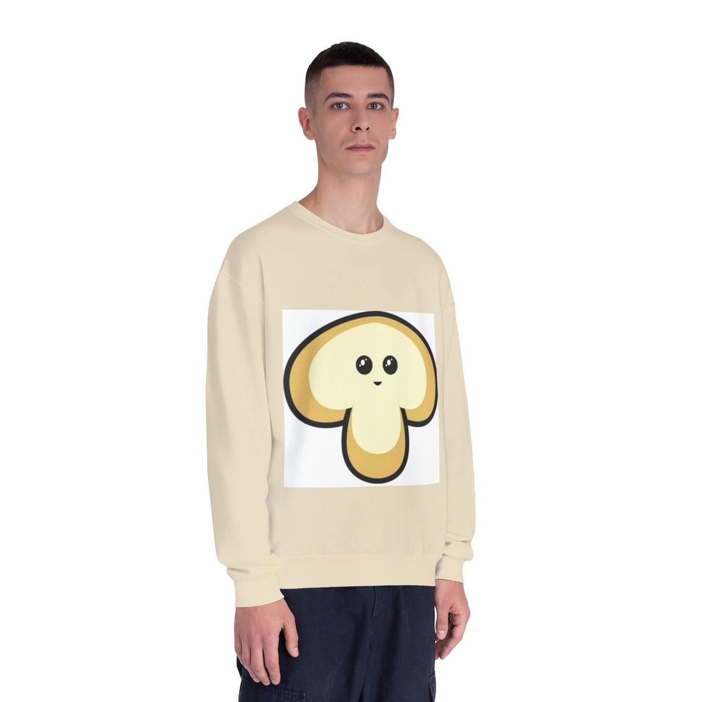 Cute Mushroom Unisex Crewneck Sweatshirt - Cozy & Fun!
