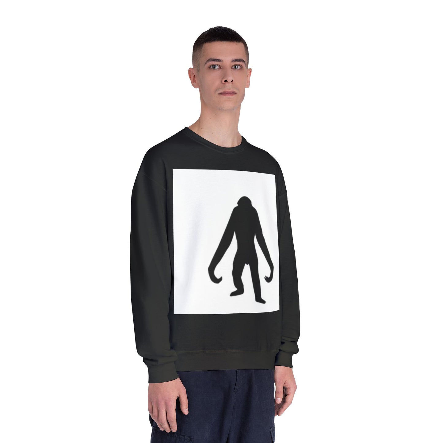 Sasquatch Silhouette Unisex Crewneck Sweatshirt - Cozy & Fun