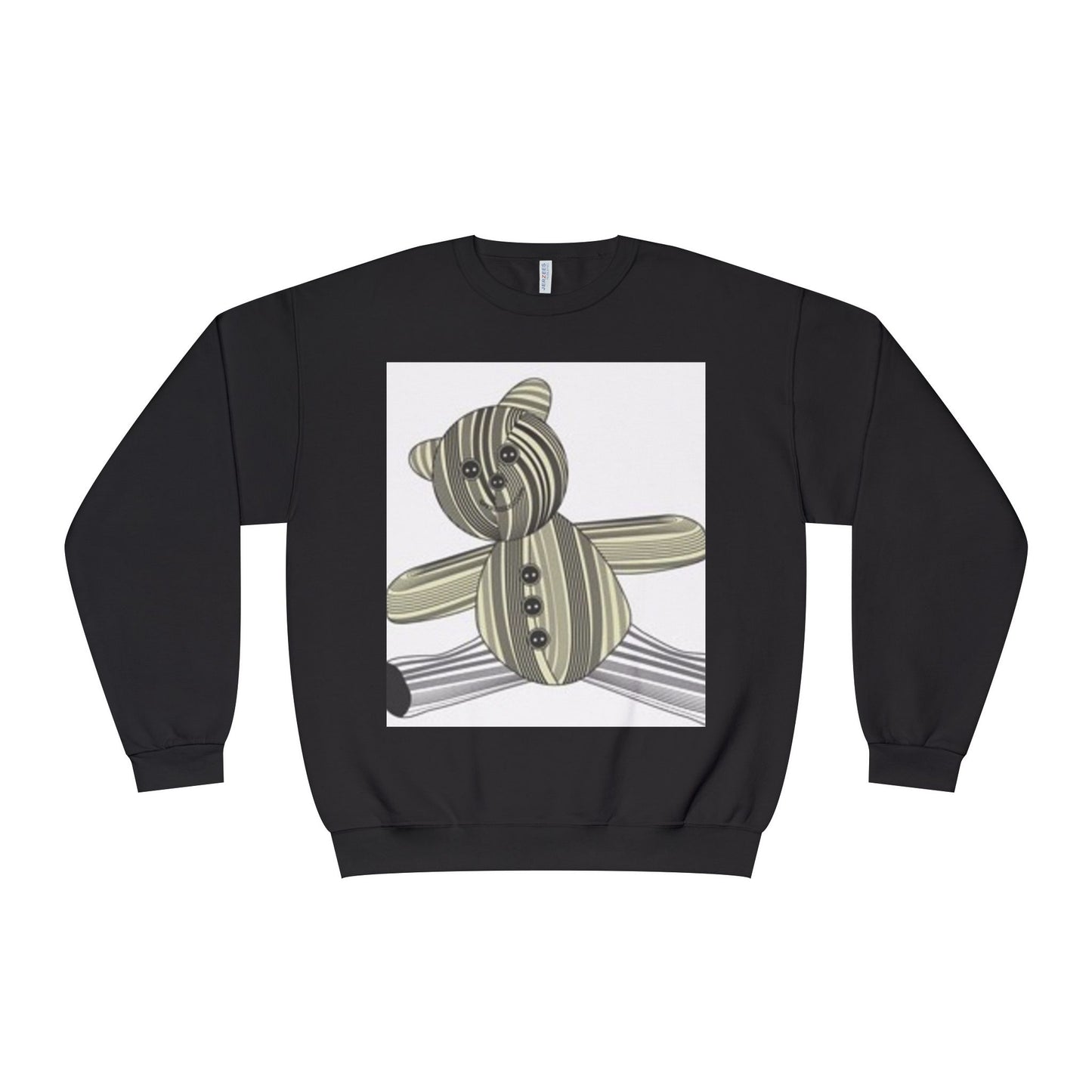 Cozy Teddy Bear Graphic Sweatshirt - Perfect for All Ages