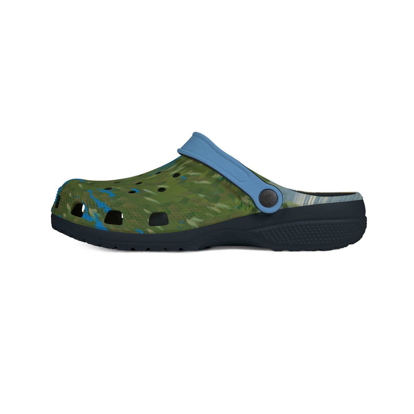 Eco-Friendly EVA Foam Rubber Shoes - Comfortable Garden Clogs with Polka Dots