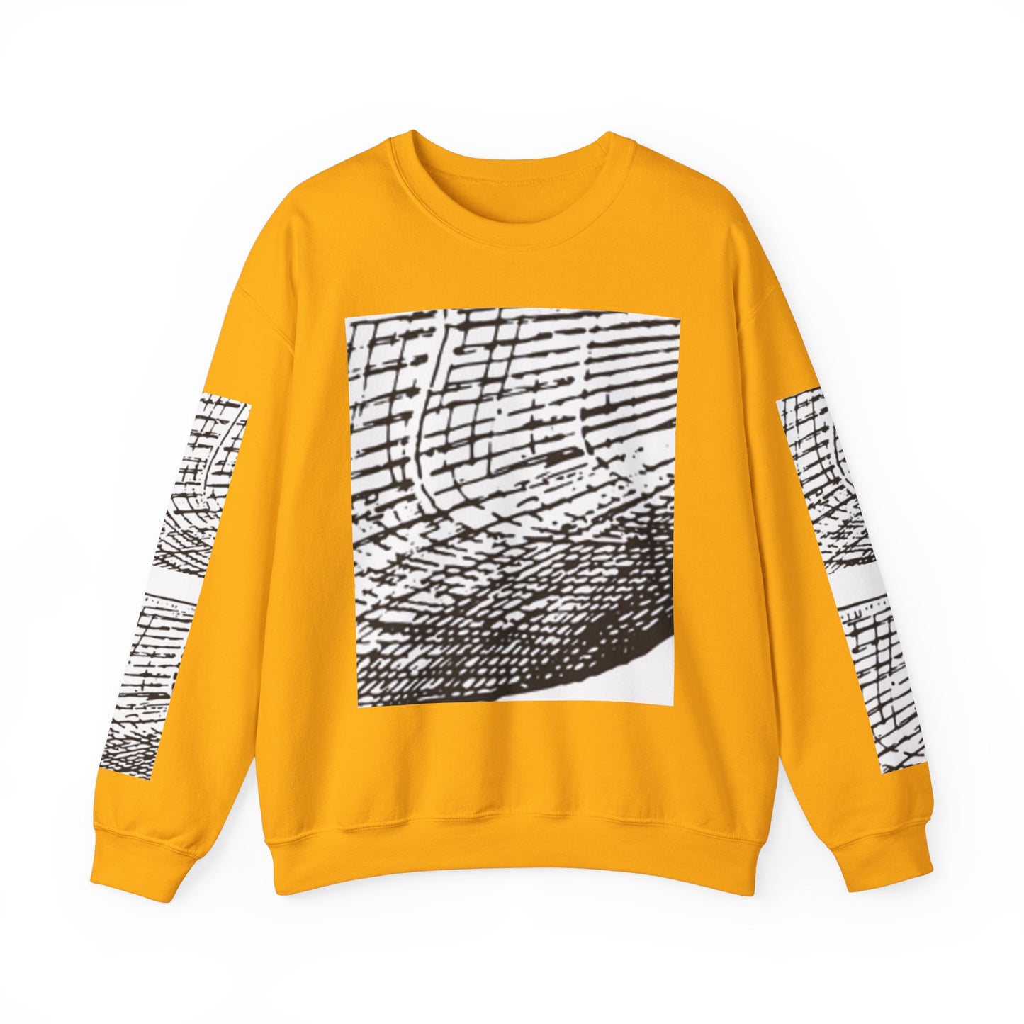 Artistic Unisex Crewneck Sweatshirt - Abstract Design for Cozy Vibes