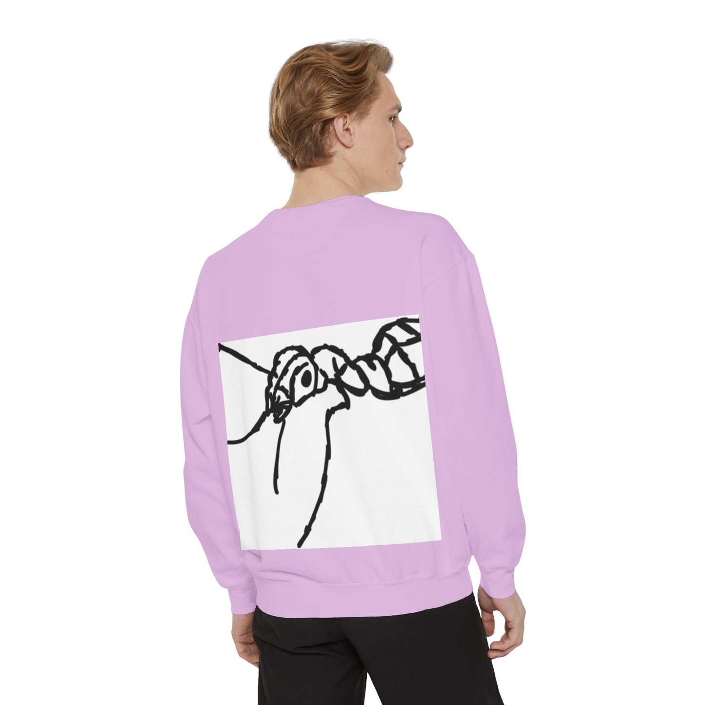 Ant-Inspired Unisex Garment-Dyed Sweatshirt - Unique Nature Lover Gift