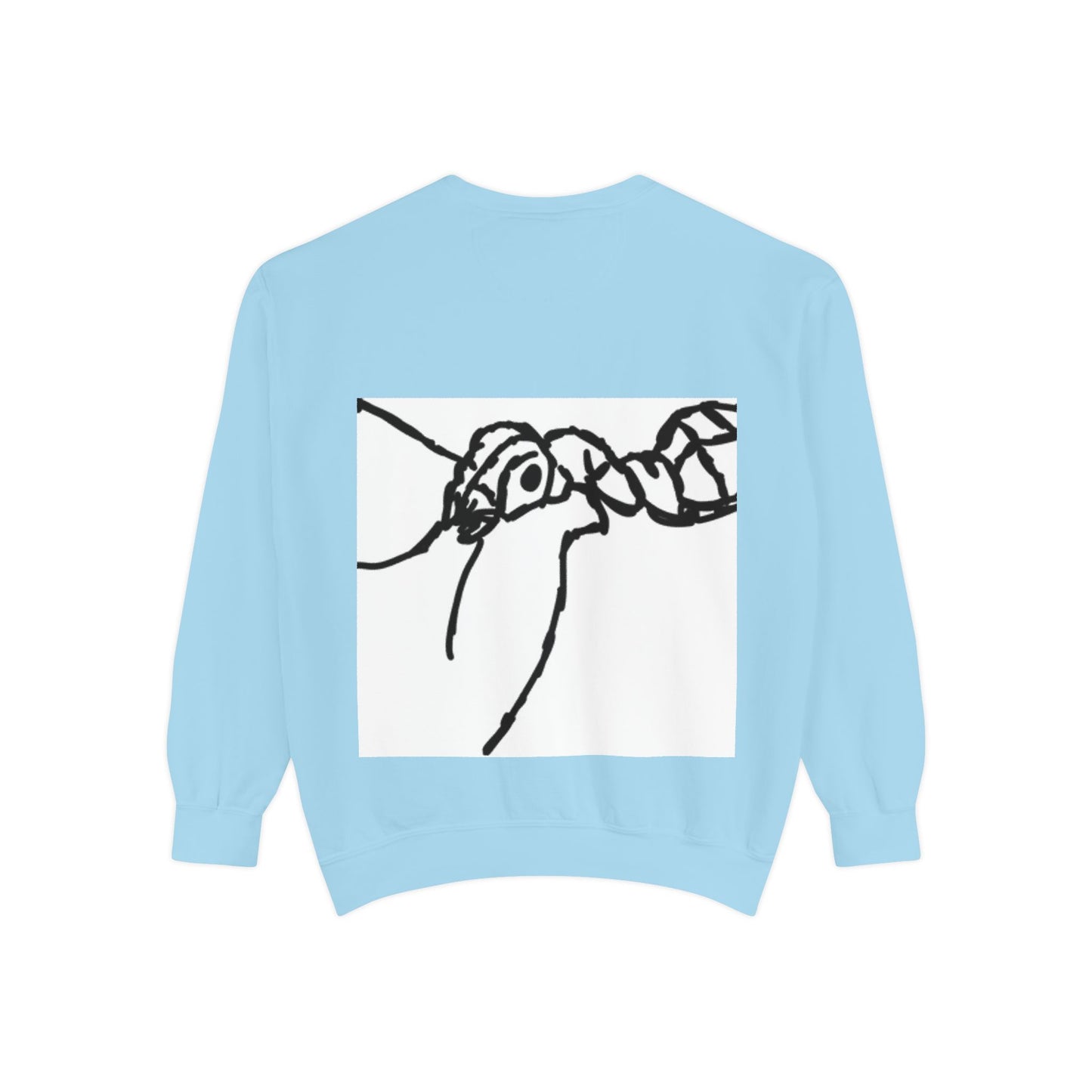 Ant-Inspired Unisex Garment-Dyed Sweatshirt - Unique Nature Lover Gift