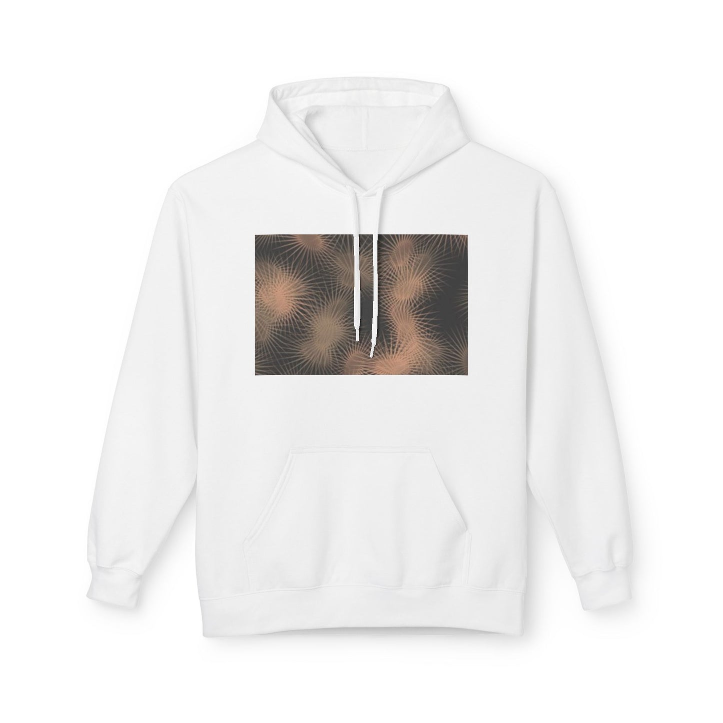 Minimalist Fleece Hoodie with Text Design | Unisex Softstyle