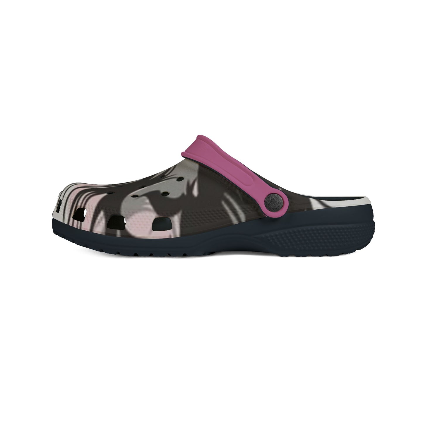 Stylish EVA Foam Crocs with Lion Design - Comfortable & Fun Footwear for Summer