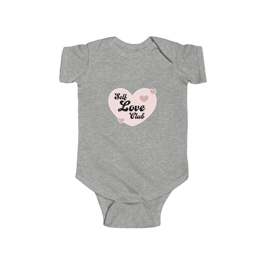 Self Love Club Infant Bodysuit - Cute Baby Outfit for Newborns