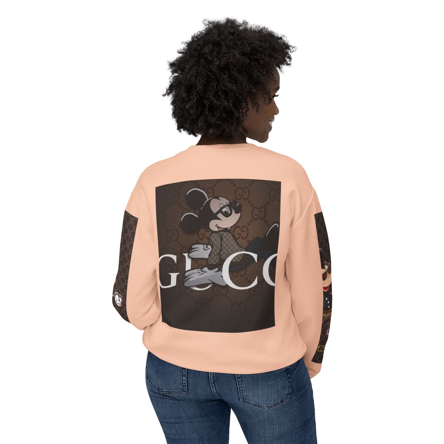 Mickey Mouse Stylish Crewneck Sweatshirt - Unisex Luxury Fashion