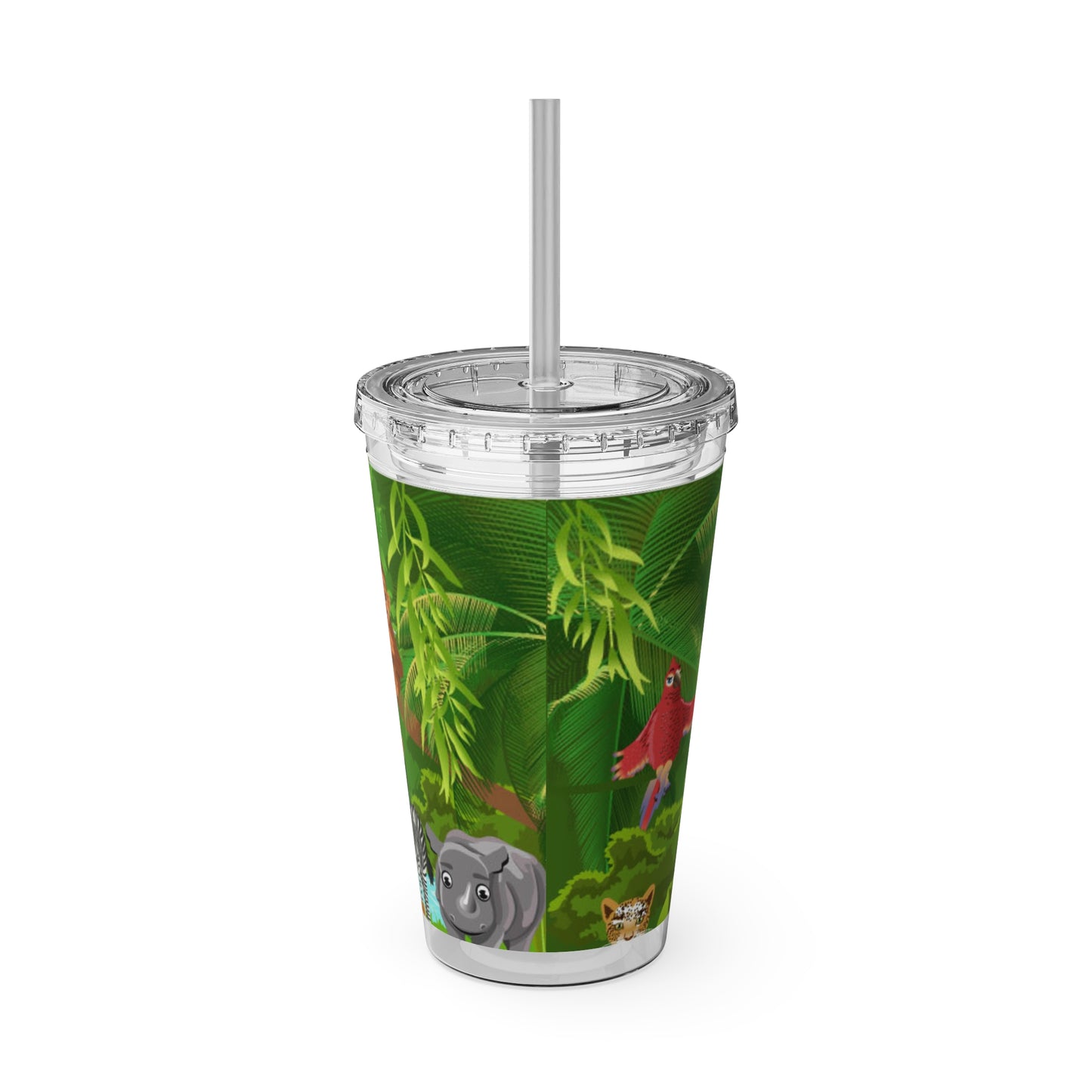 Sunsplash Tumbler with Straw, 16oz