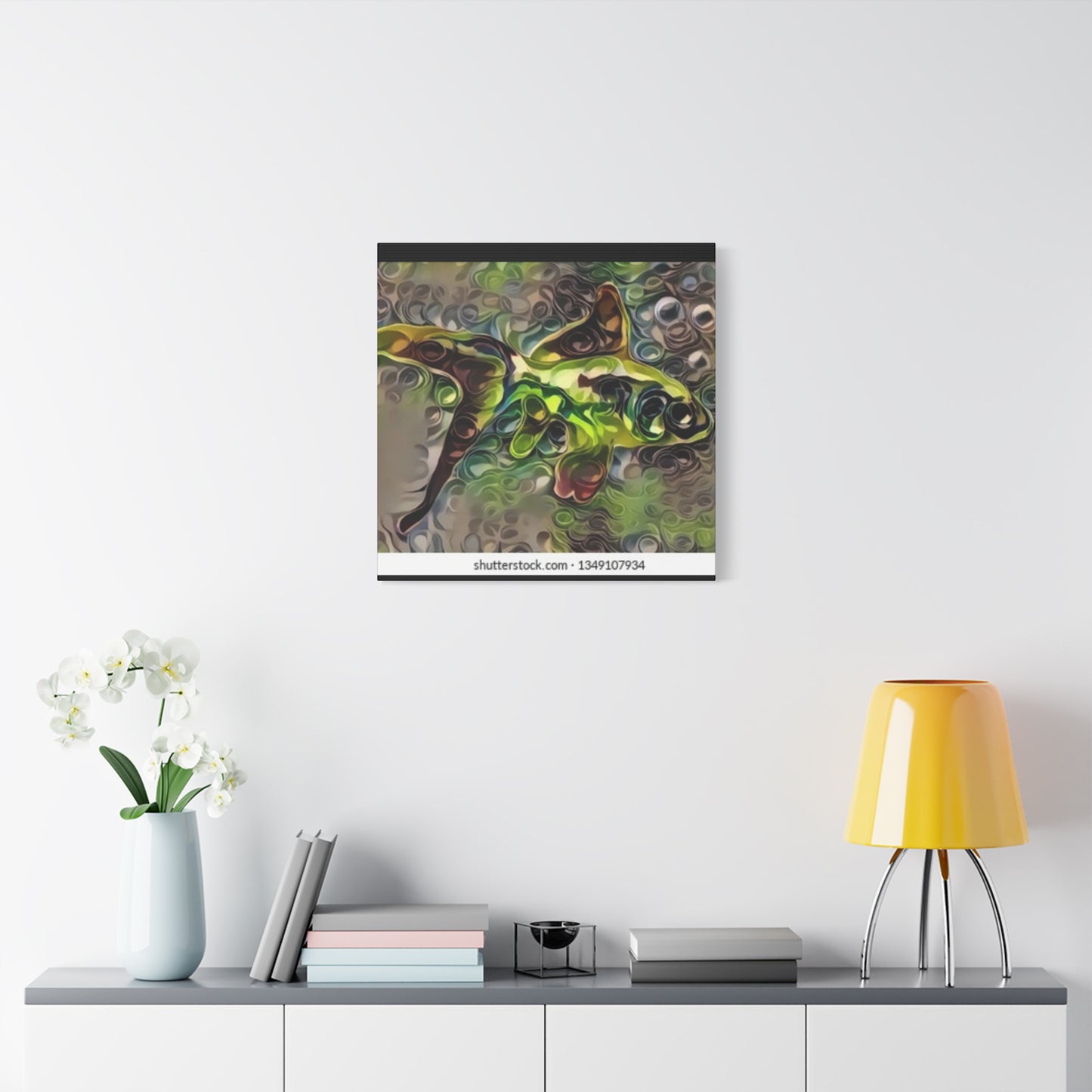 Abstract Nature Canvas Art - Stretched Matte Wall Decor