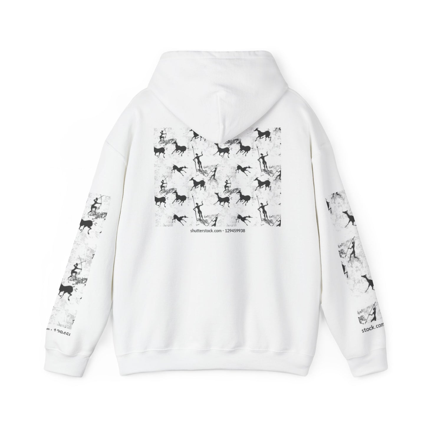 Unisex Heavy Blend Hooded Sweatshirt - Equestrian-Inspired Design