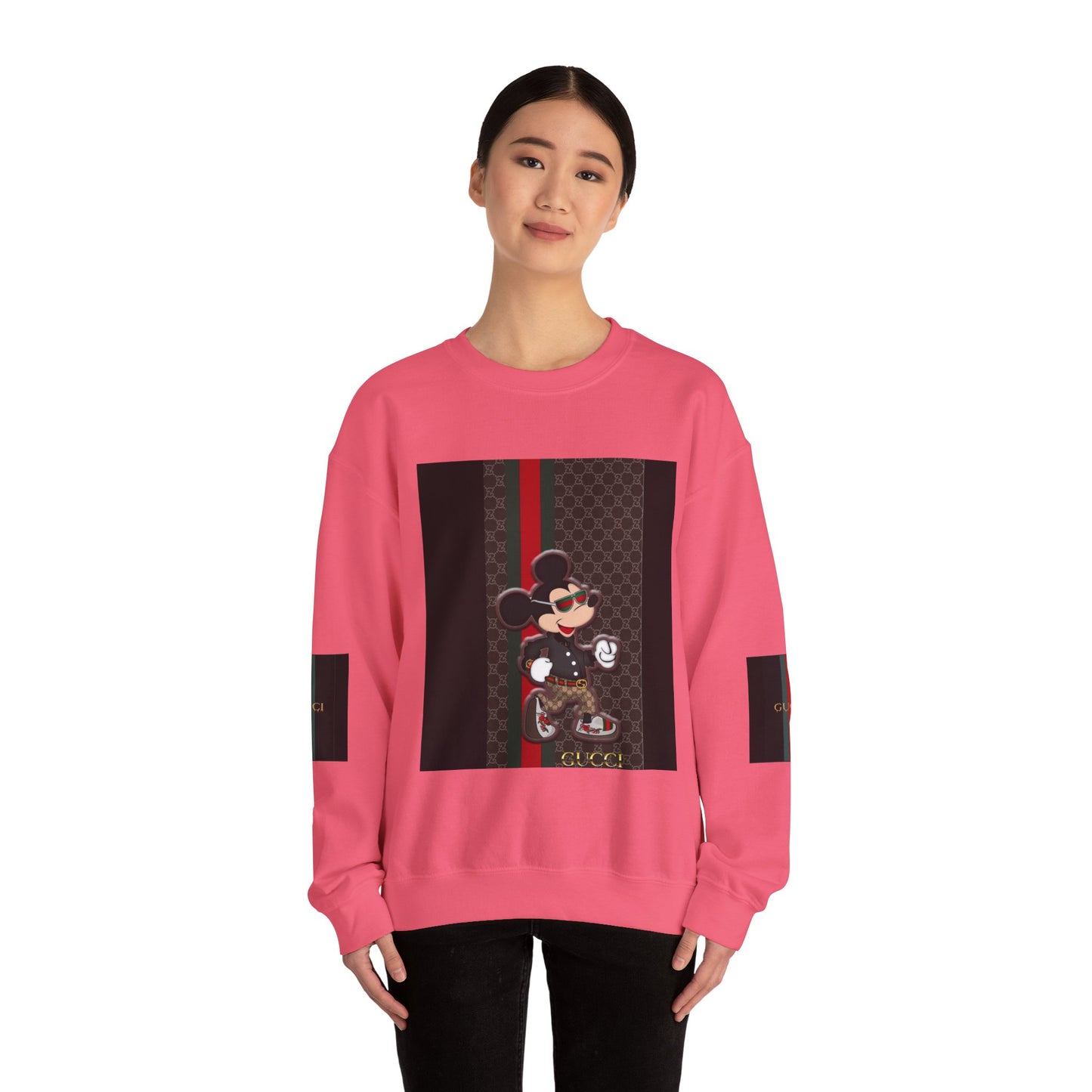 Limited Edition Gucci Inspired Mickey Mouse Crewneck Sweatshirt
