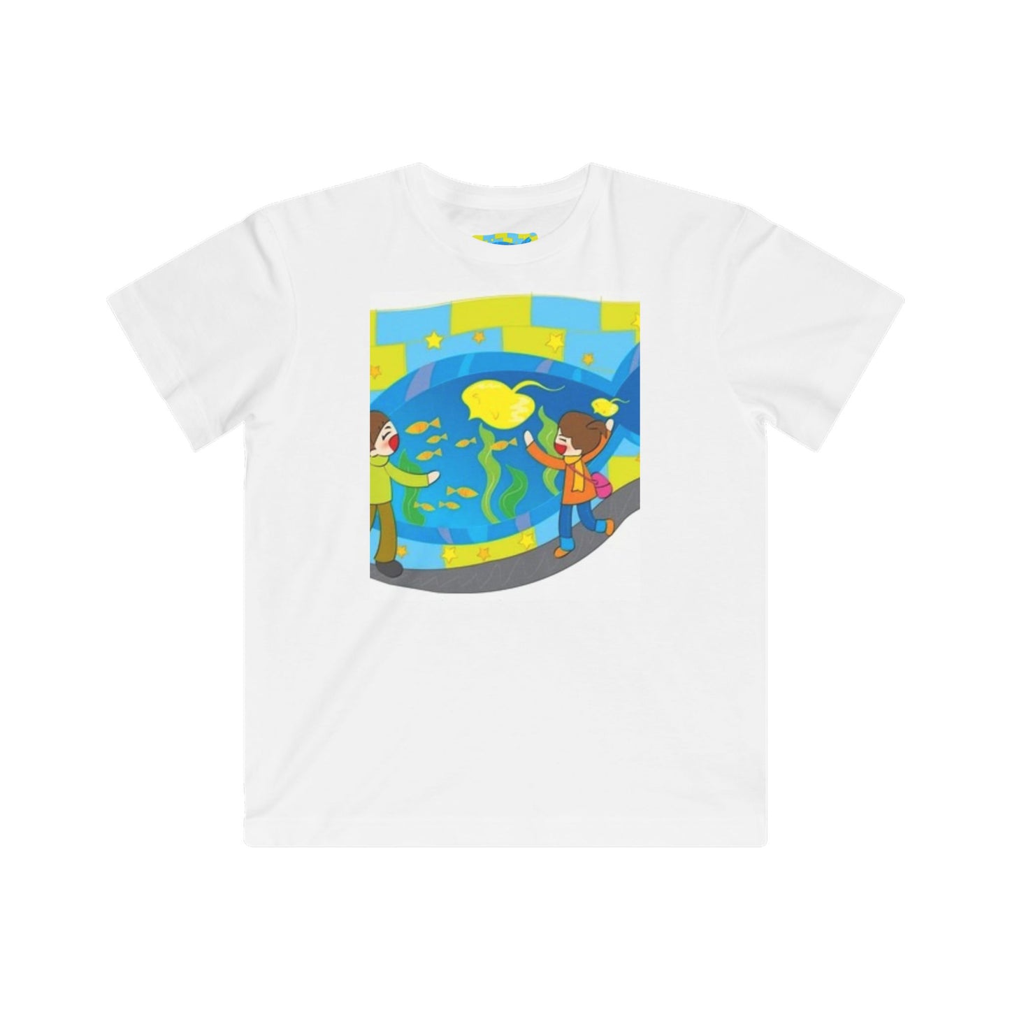 Kids Fun Underwater Adventure Tee - Colorful Fish Design