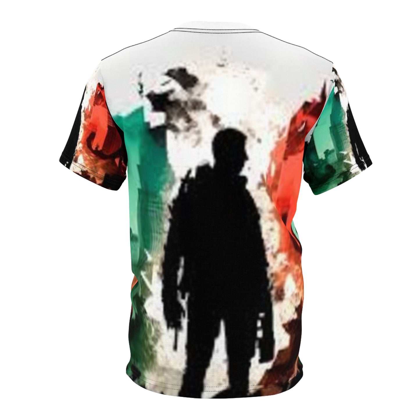 Bold Soldier Graphic Unisex Tee - Edgy Streetwear for Adventures