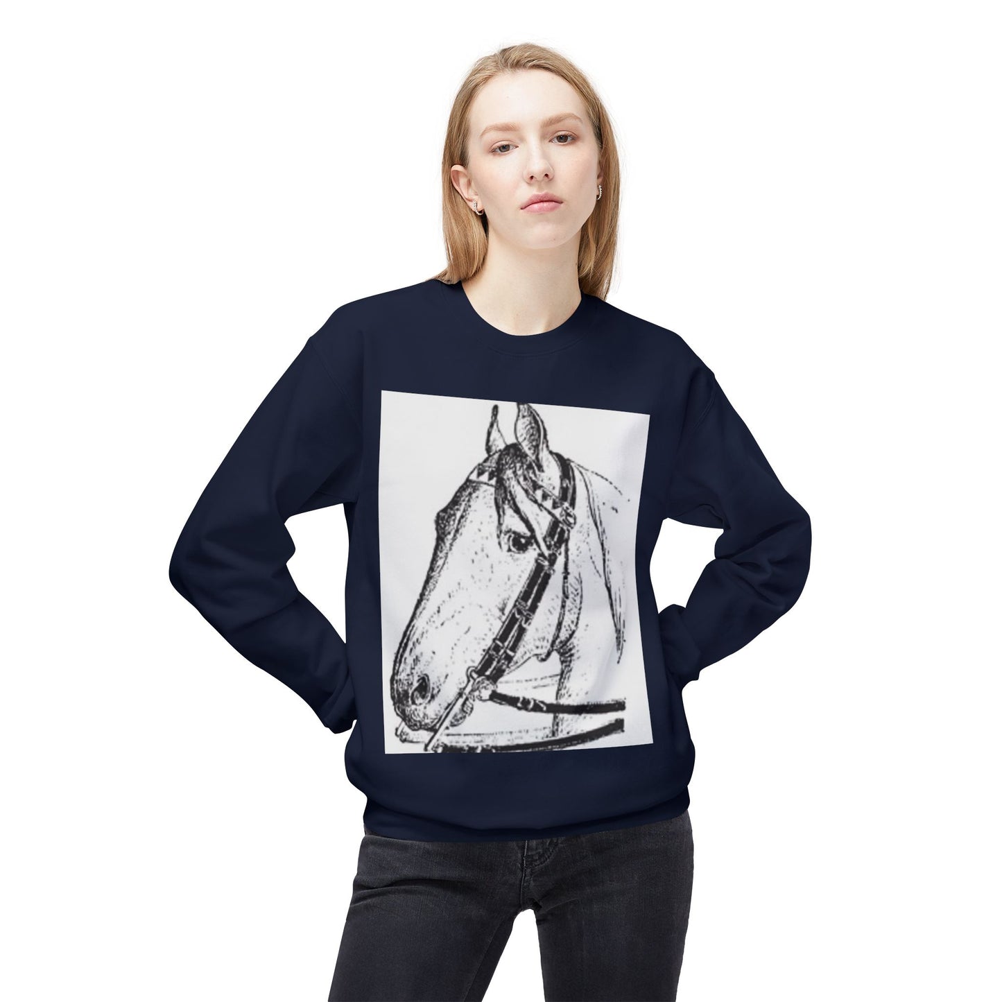 Unisex Midweight Softstyle Fleece Crewneck Sweatshirt