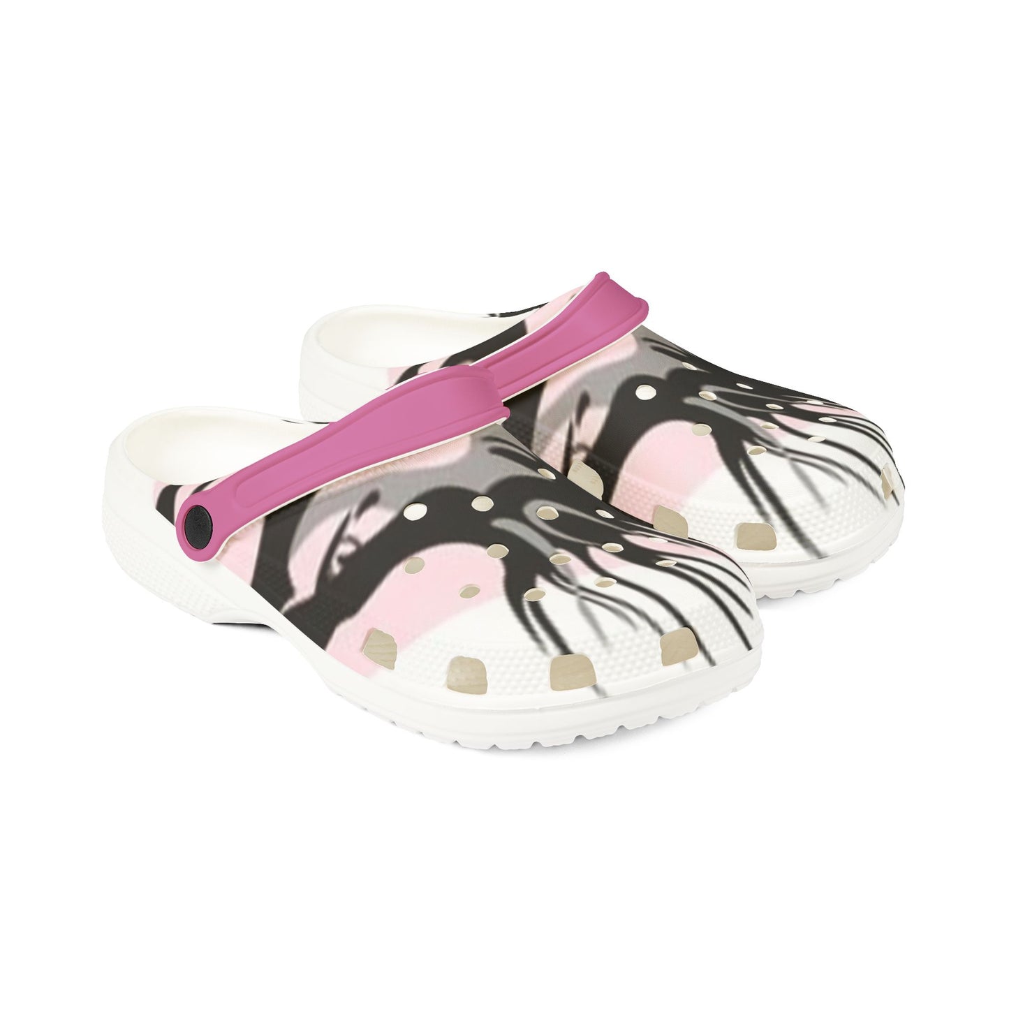 Stylish EVA Foam Crocs with Lion Design - Comfortable & Fun Footwear for Summer