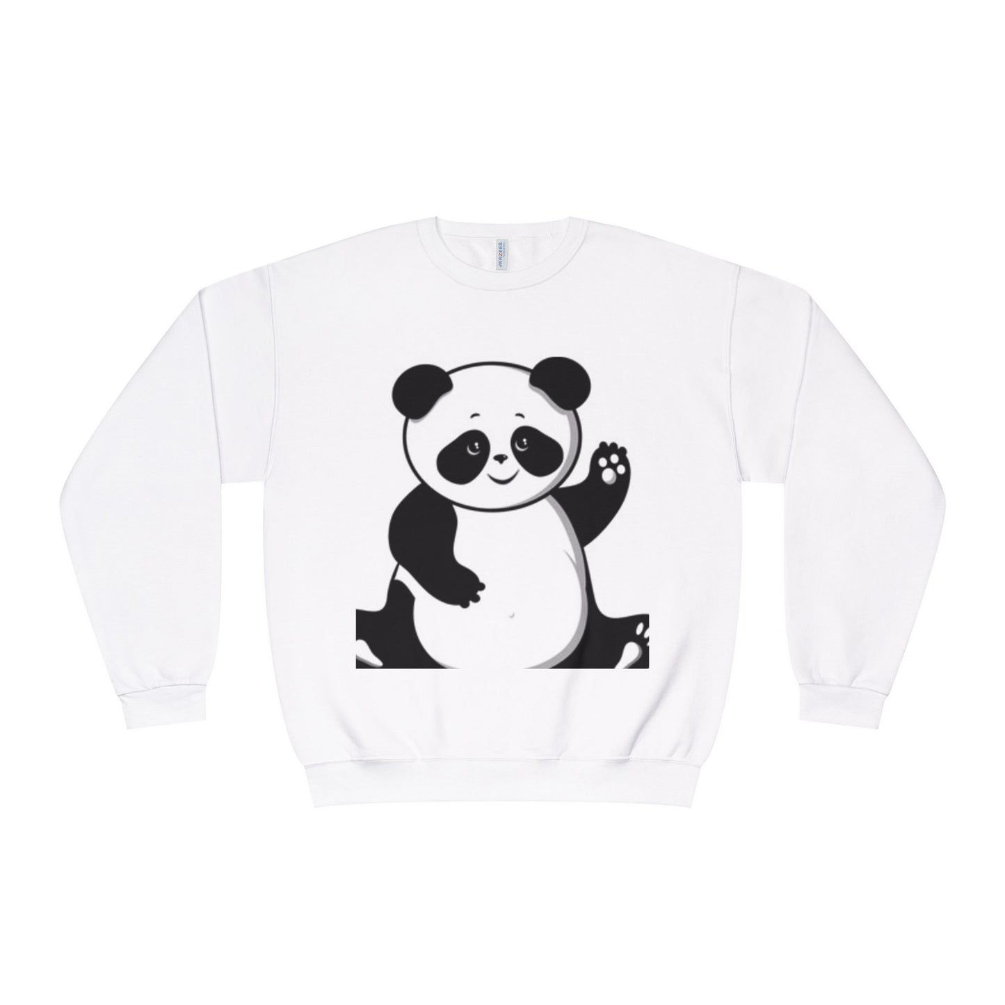 Cute Panda Unisex Crewneck Sweatshirt - Cozy Casual Wear for Animal Lovers