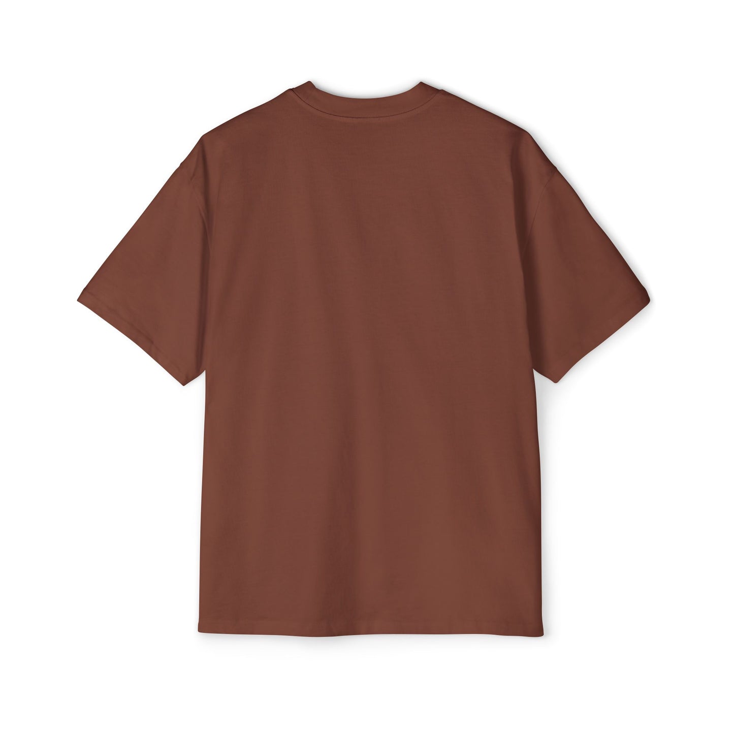 Soldier Silhouette Oversized Tee - Men's Heavy T-Shirt for Veterans and Military Enthusiasts