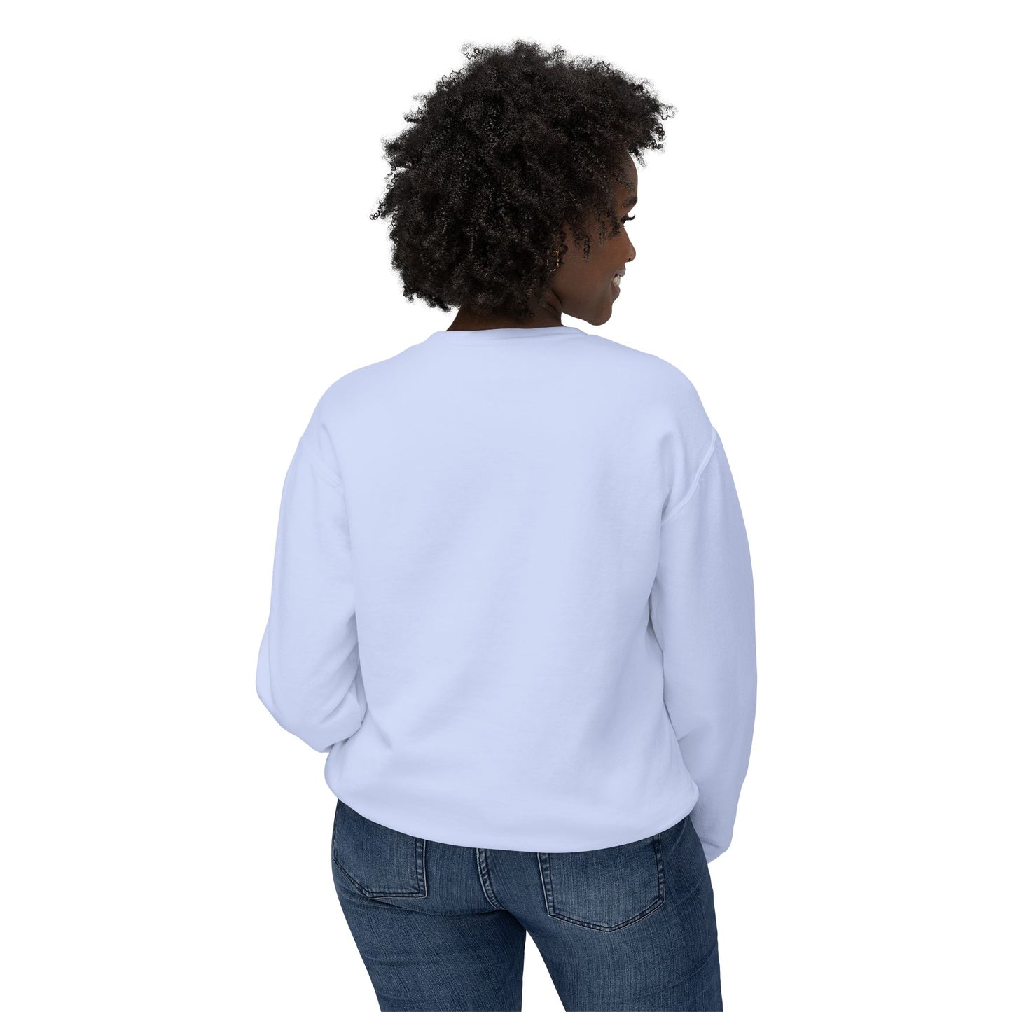 Zebra Print Unisex Lightweight Crewneck Sweatshirt - Chic & Stylish Casual Wear