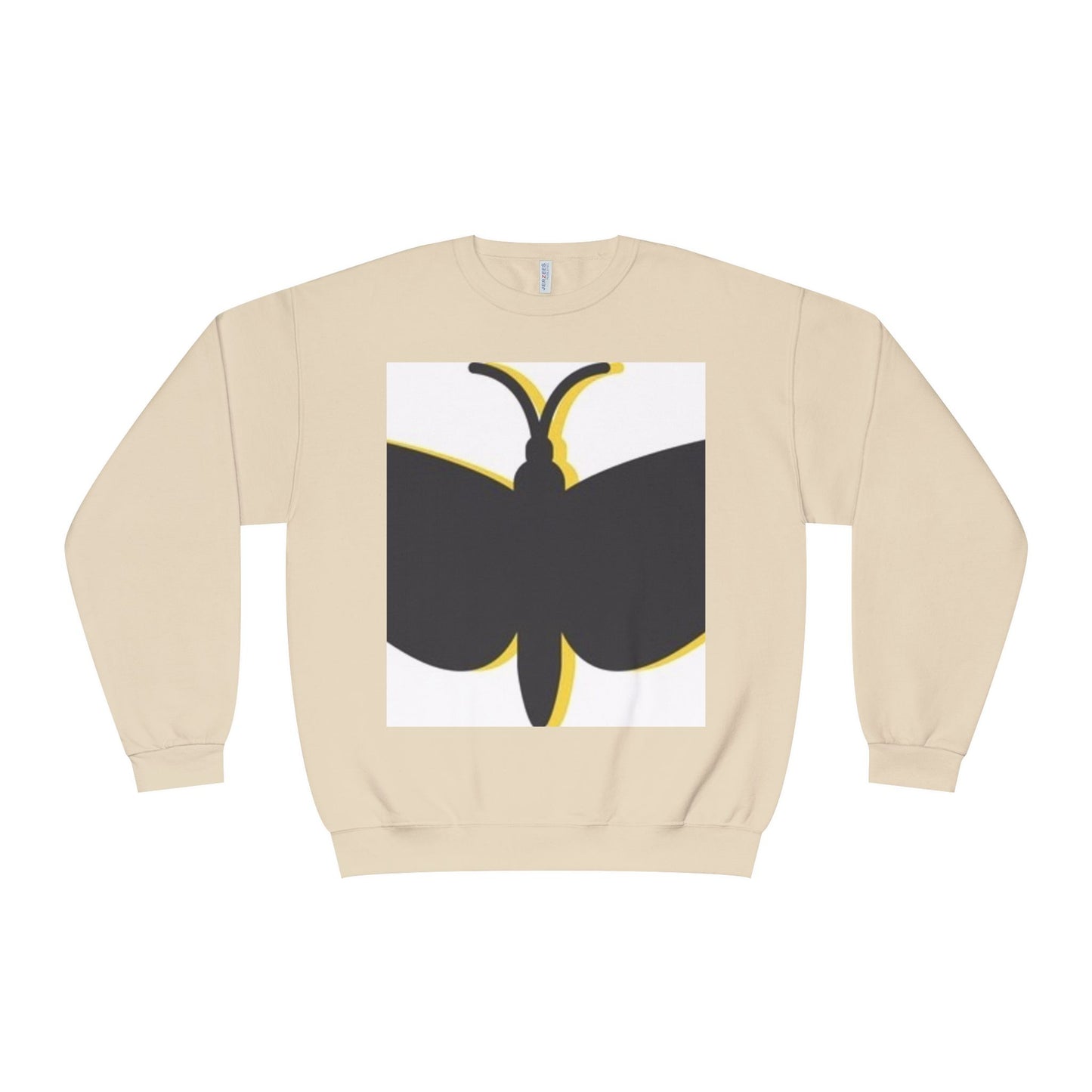 Butterfly Emblem Unisex Sweatshirt - Cozy Style for Nature Lovers
