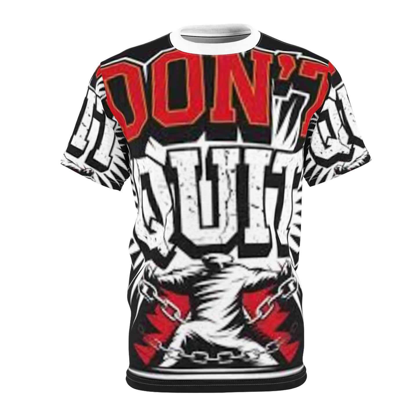 Motivational Unisex Tee - "Don't Quit" Graphic T-Shirt for Fitness Enthusiasts