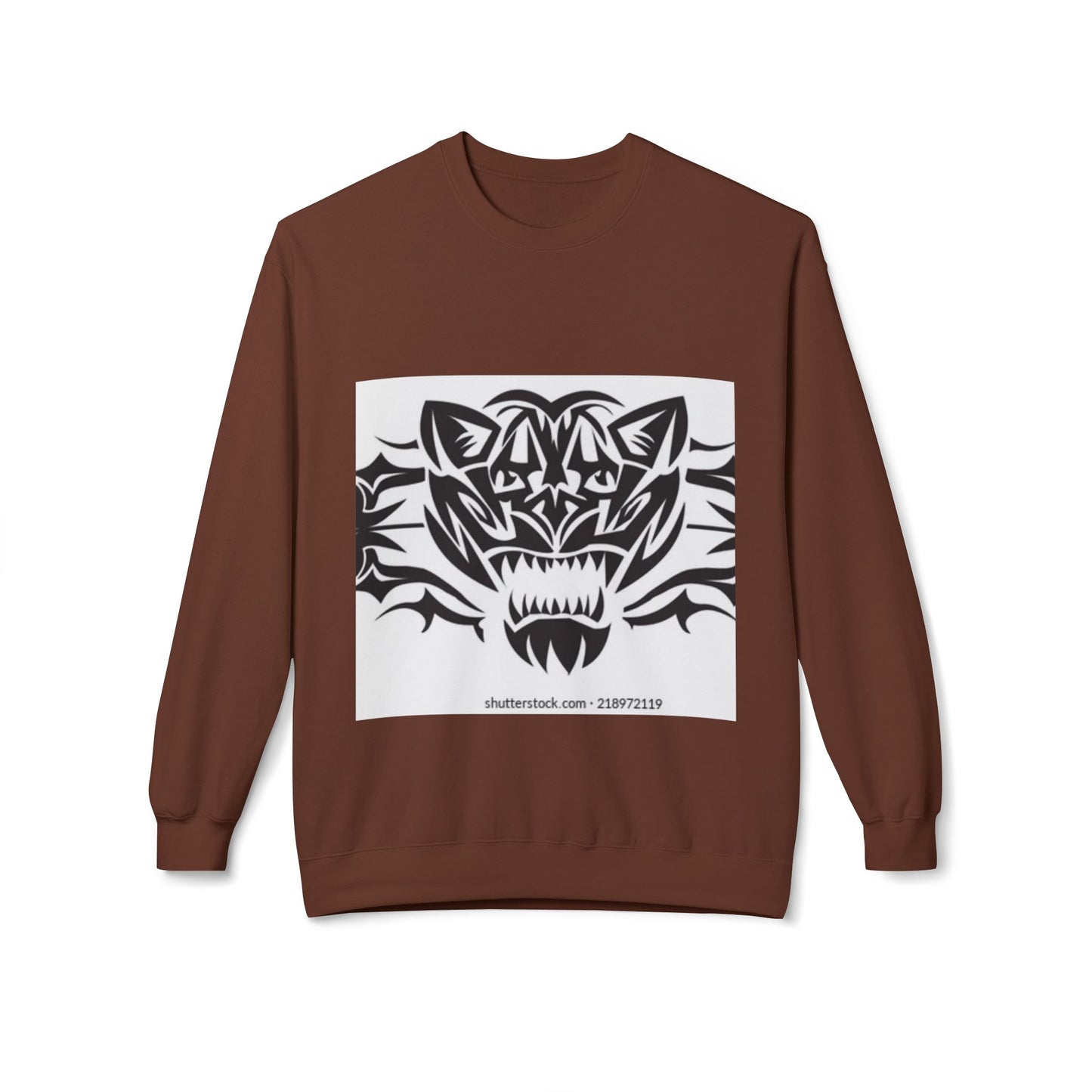 Fierce Tiger Graphic Sweatshirt for Nature Lovers