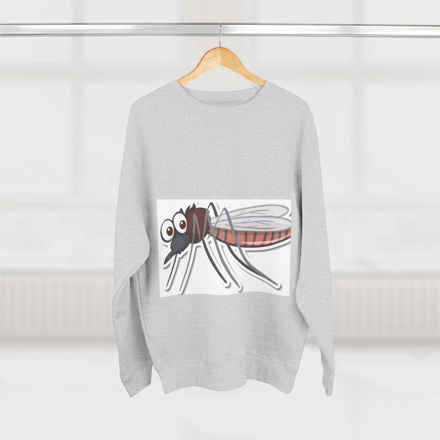 Funny Mosquito Graphic Unisex Crewneck Sweatshirt