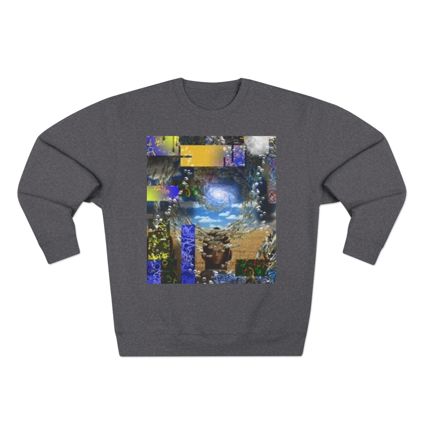 Cosmic Adventure Unisex Crewneck Sweatshirt - Unique Art Print