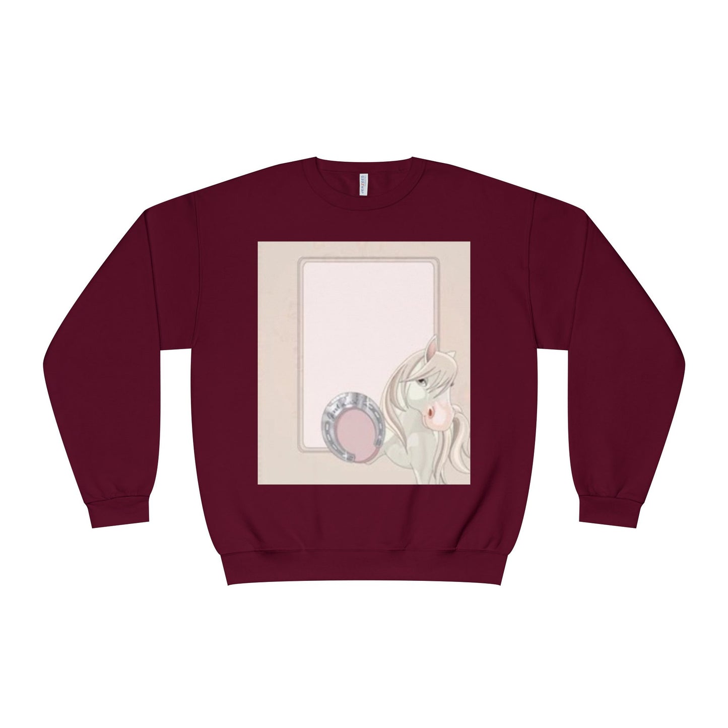 Cute Unicorn Blank Space Unisex Crewneck Sweatshirt