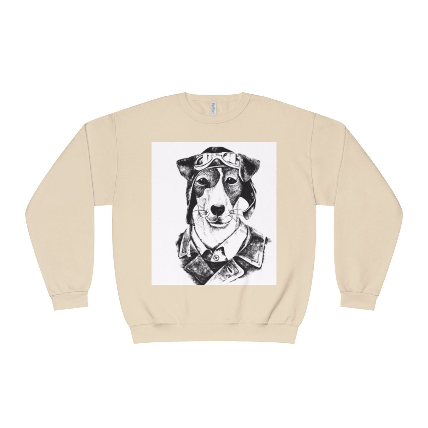 Pilot Dog Unisex Crewneck Sweatshirt - Cozy Pet Lover's Gift