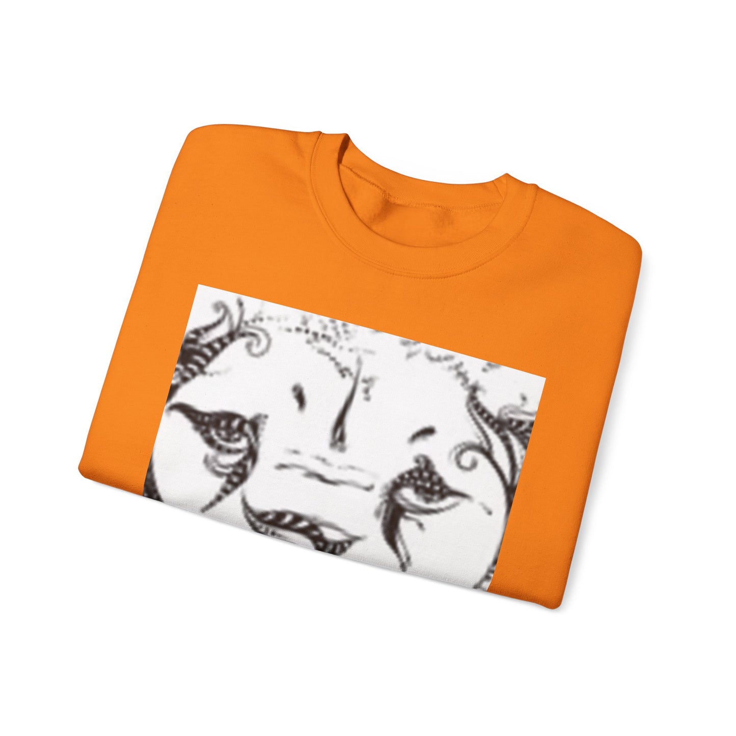 Wild Spirit Lion Graphic Crewneck Sweatshirt | Unisex Heavy Blend
