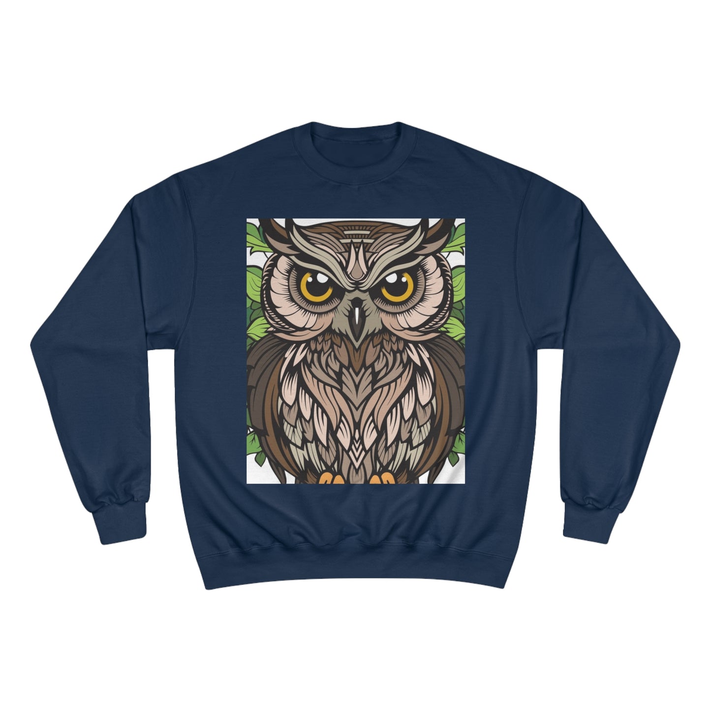 Champion Owl Sweatshirt - Cozy Unisex Sweater Perfect for Nature Lovers