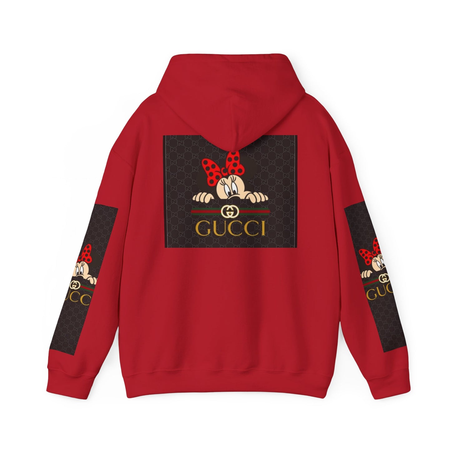 Gucci-Inspired Minnie Mouse Hooded Sweatshirt for Disney Fans