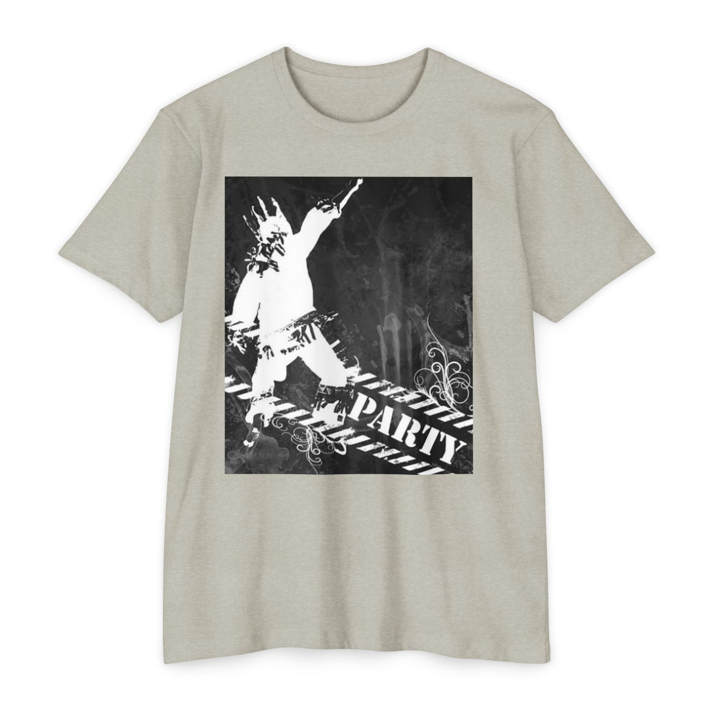 Party Vibes Unisex CVC Jersey T-Shirt