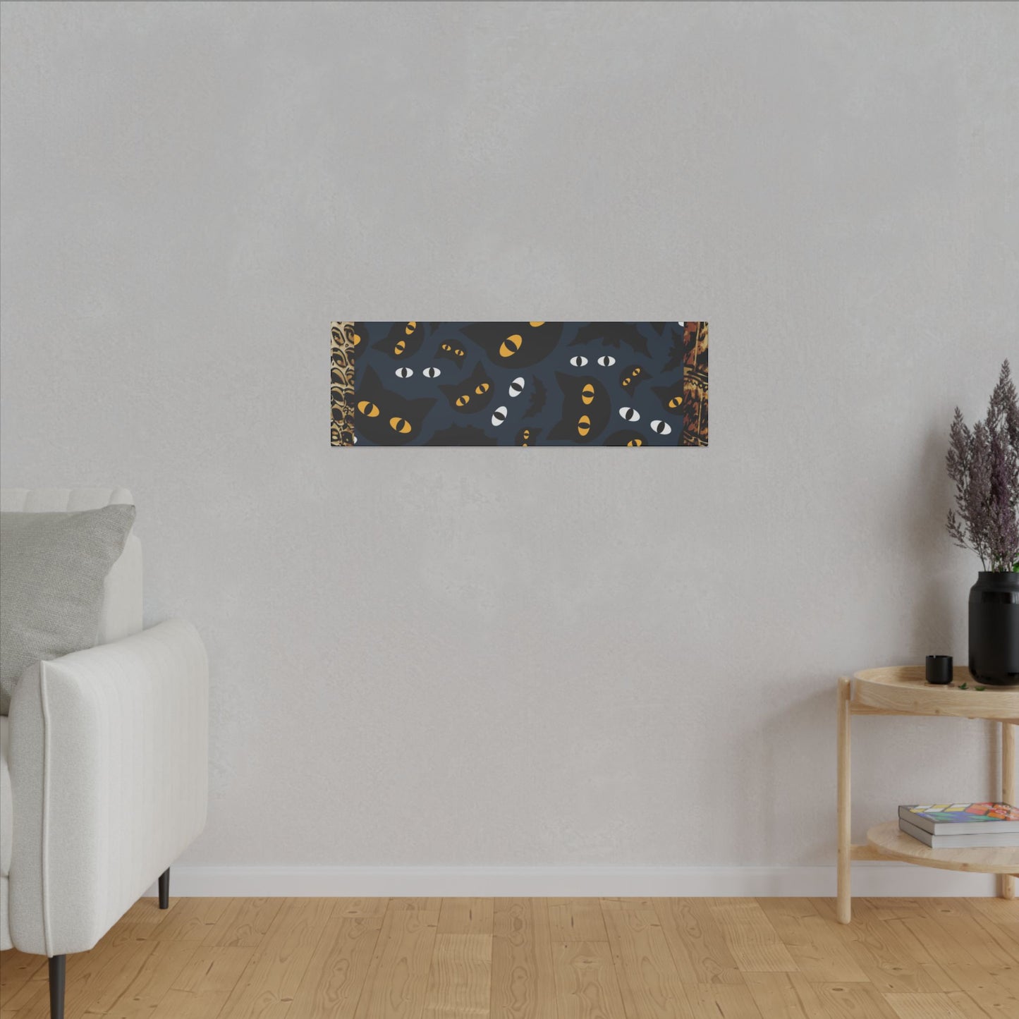 Day of the Dead Pet Canvas Art - Colorful Cat and Dog Wall Decor