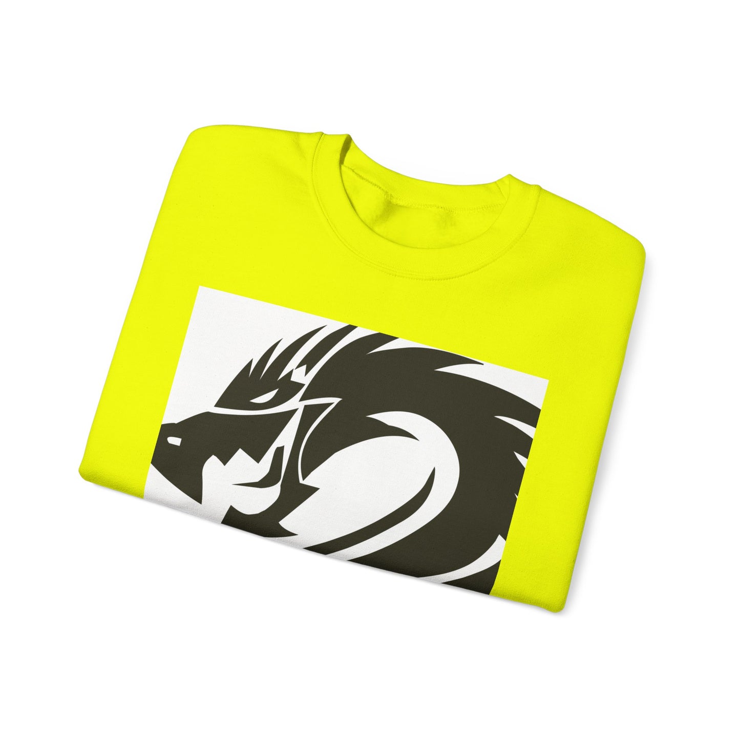Dragon Graphic Unisex Heavy Blend Sweatshirt - Cozy and Stylish for Fantasy Enthusiasts