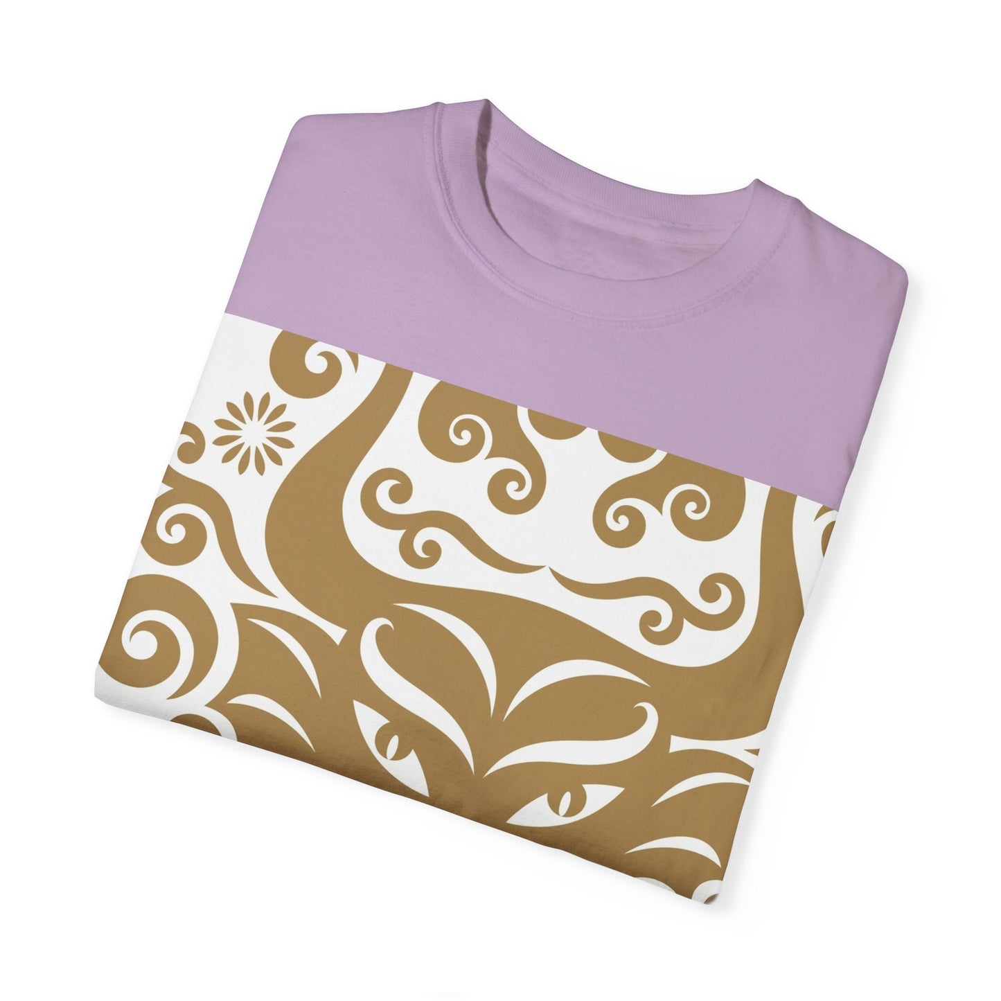 Garment-Dyed Dragon Graphic T-shirt for Nature Lovers