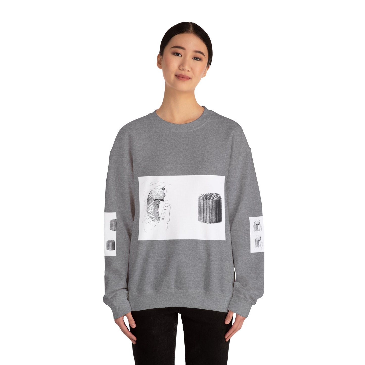 Artistic Unisex Crewneck Sweatshirt - Comfortable and Stylish for Everyday Wear