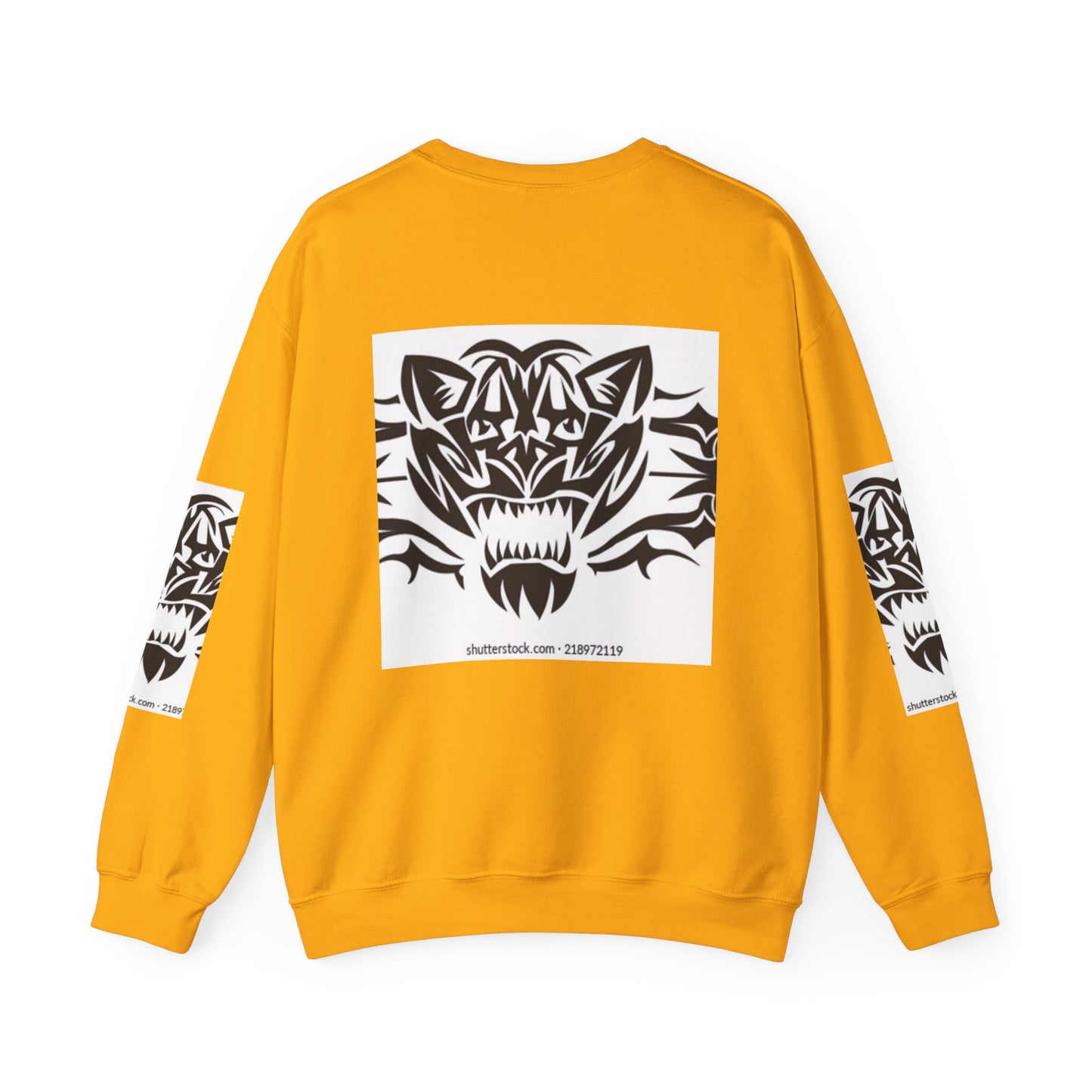 Bold Tiger Graphic Unisex Sweatshirt - Fierce Animal Design