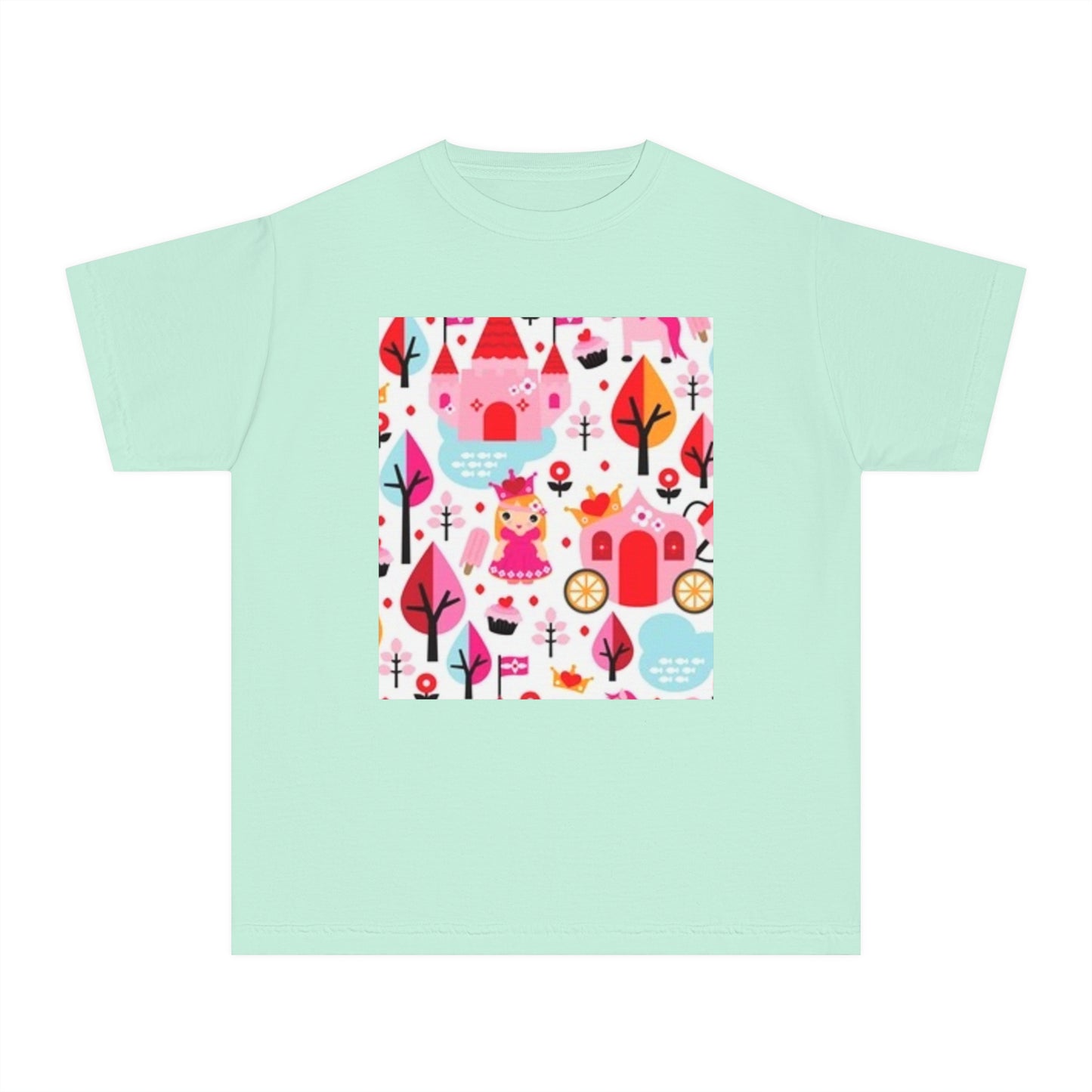 Youth Midweight Tee - Whimsical Fairy Tale Design for Kids